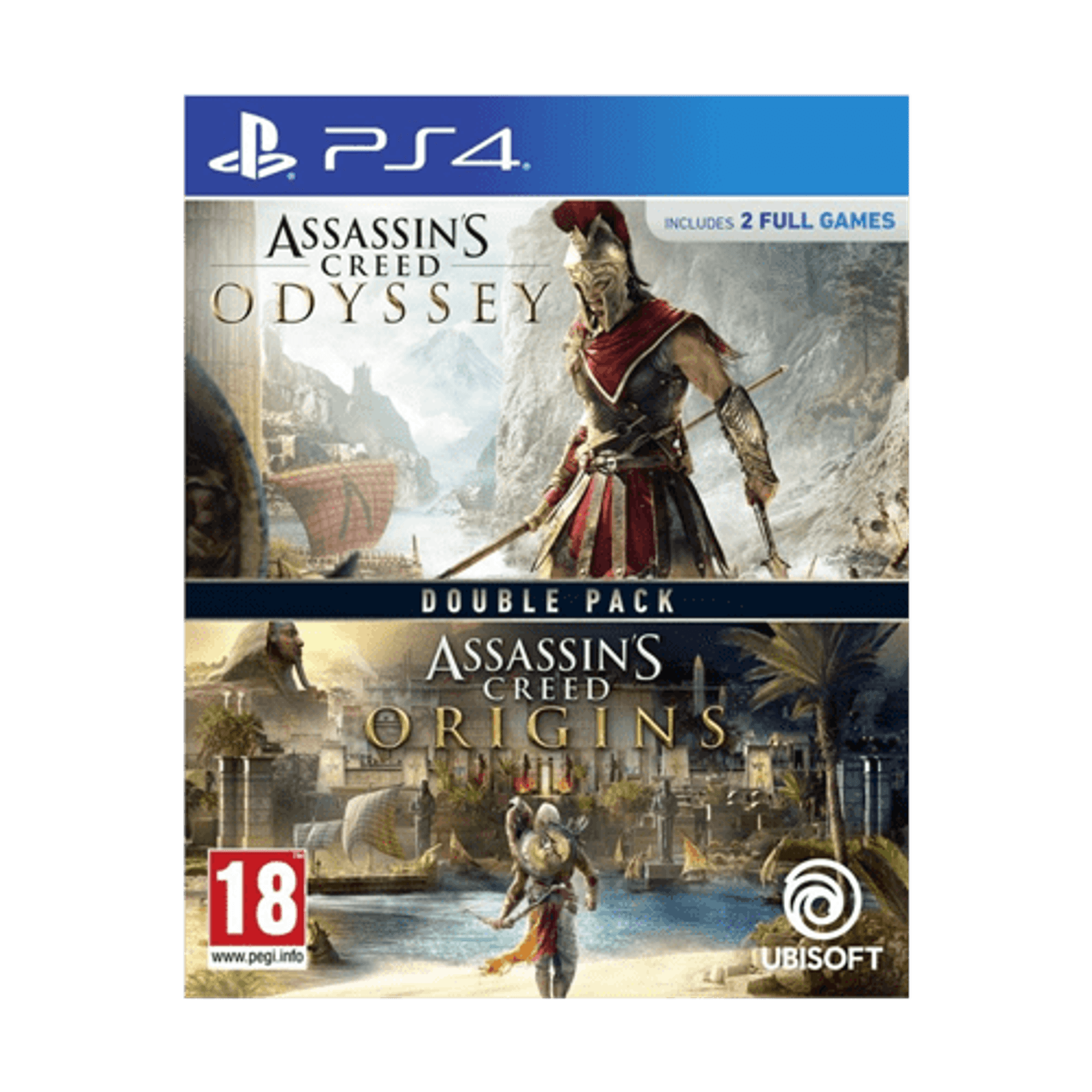 PS4 Assassin's Creed Origins & Odyssey Double Pack