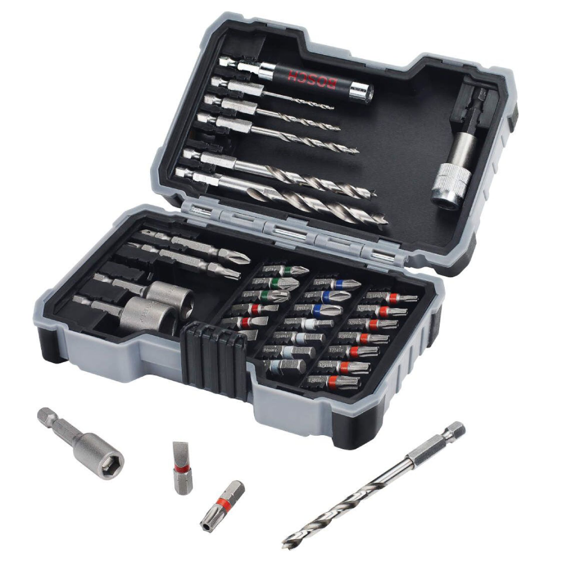 BOSCH 2607017327 35-delni set bitova i burgija za drvo