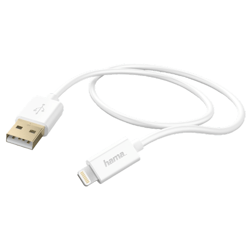 HAMA Lightning USB kabl, 1.5m (Bela) - 173640 | Gigatron