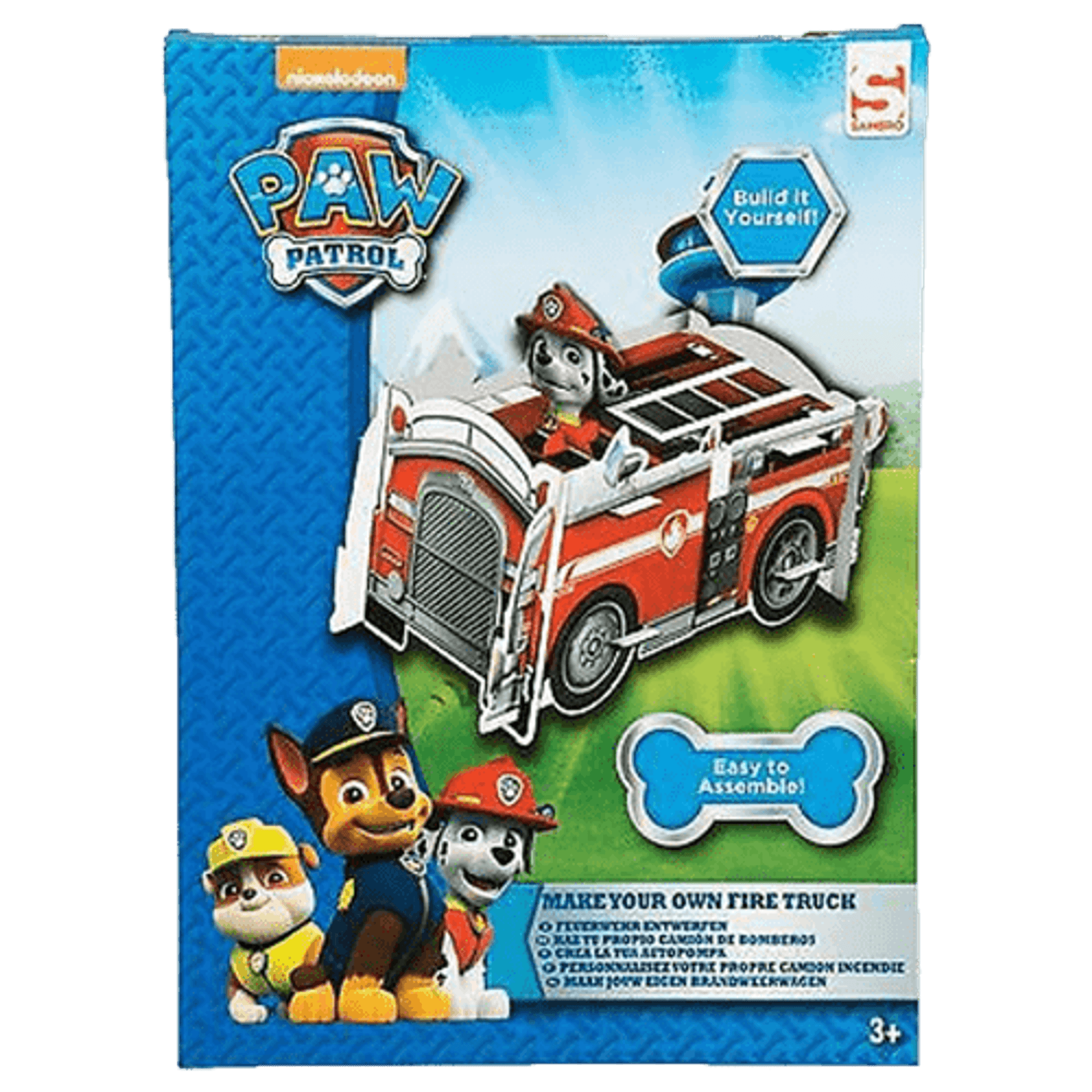 PAW PATROL (Patrolne šape) Napravi 3D vozilo - TW2032