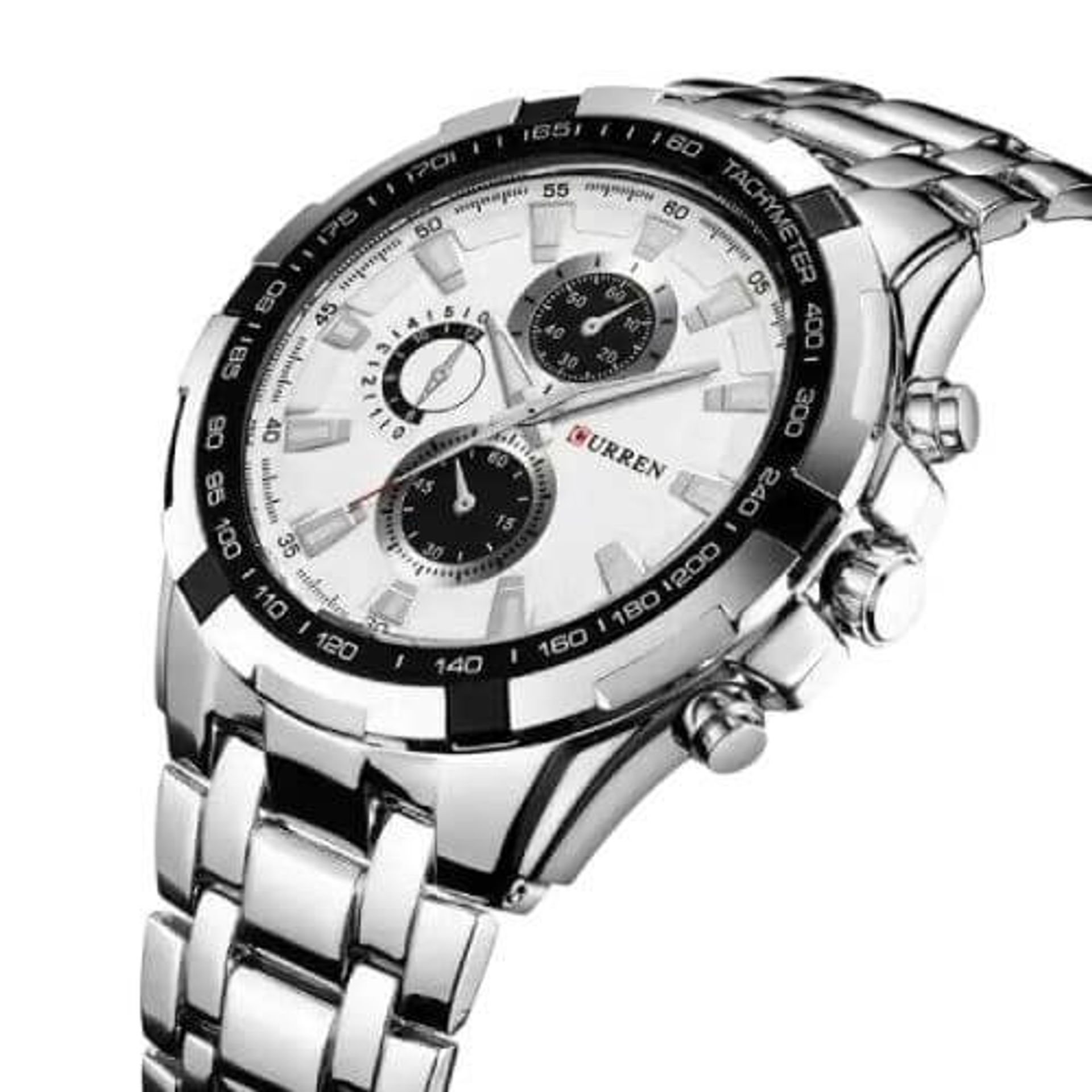 CURREN 8023 White Sat