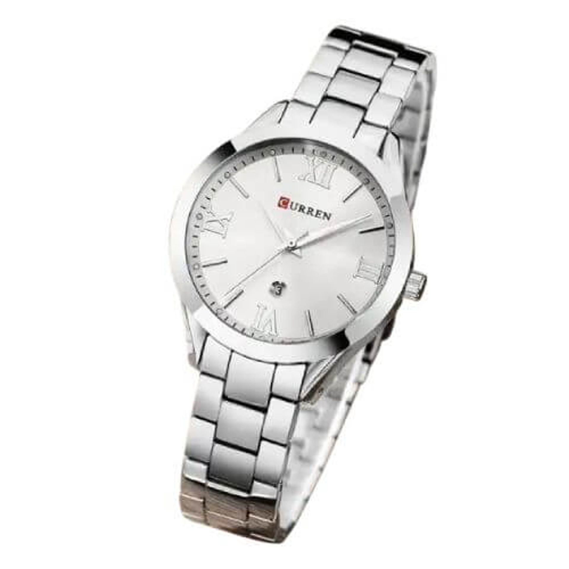 CURREN 9007 Silver Sat
