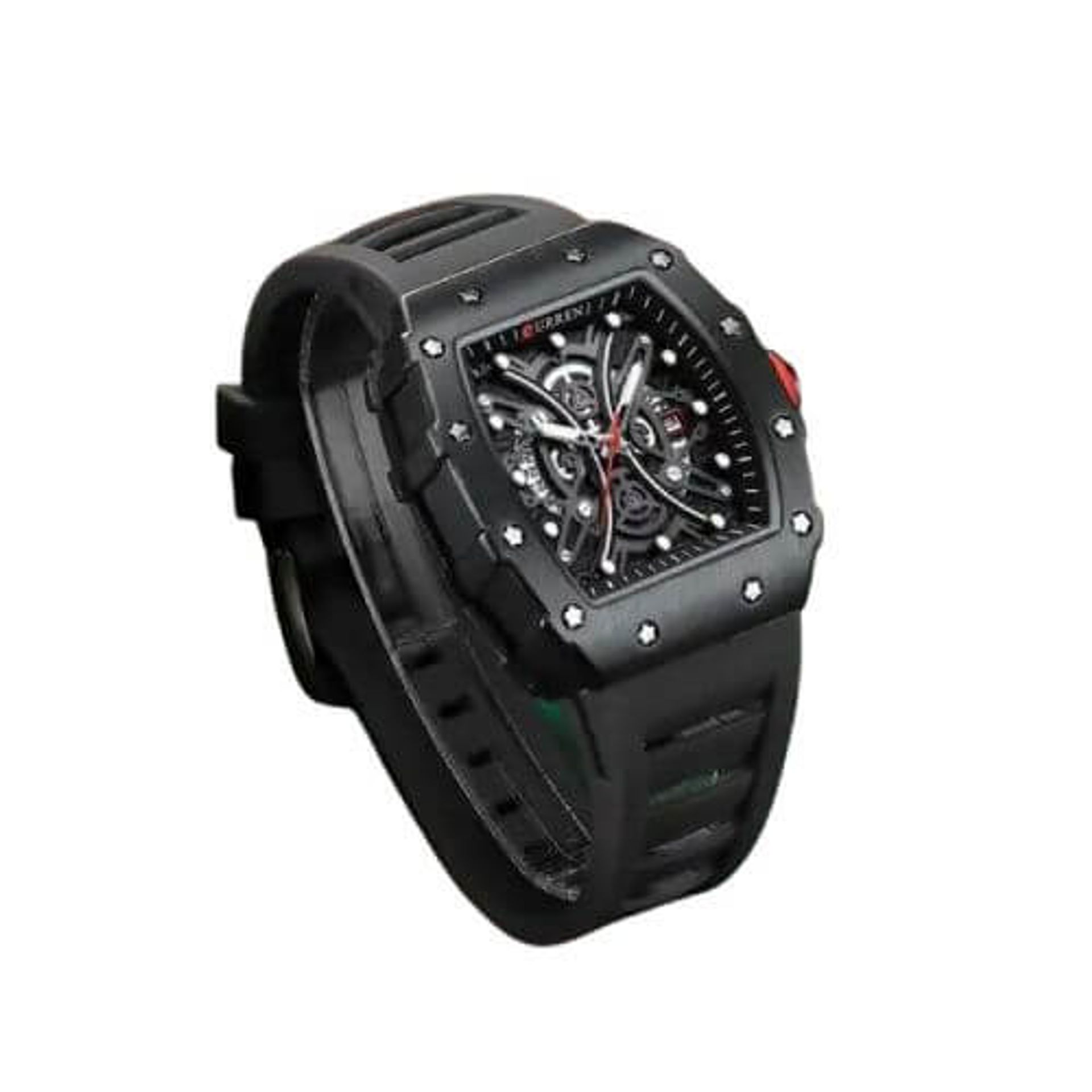 CURREN 8438 Black Sat