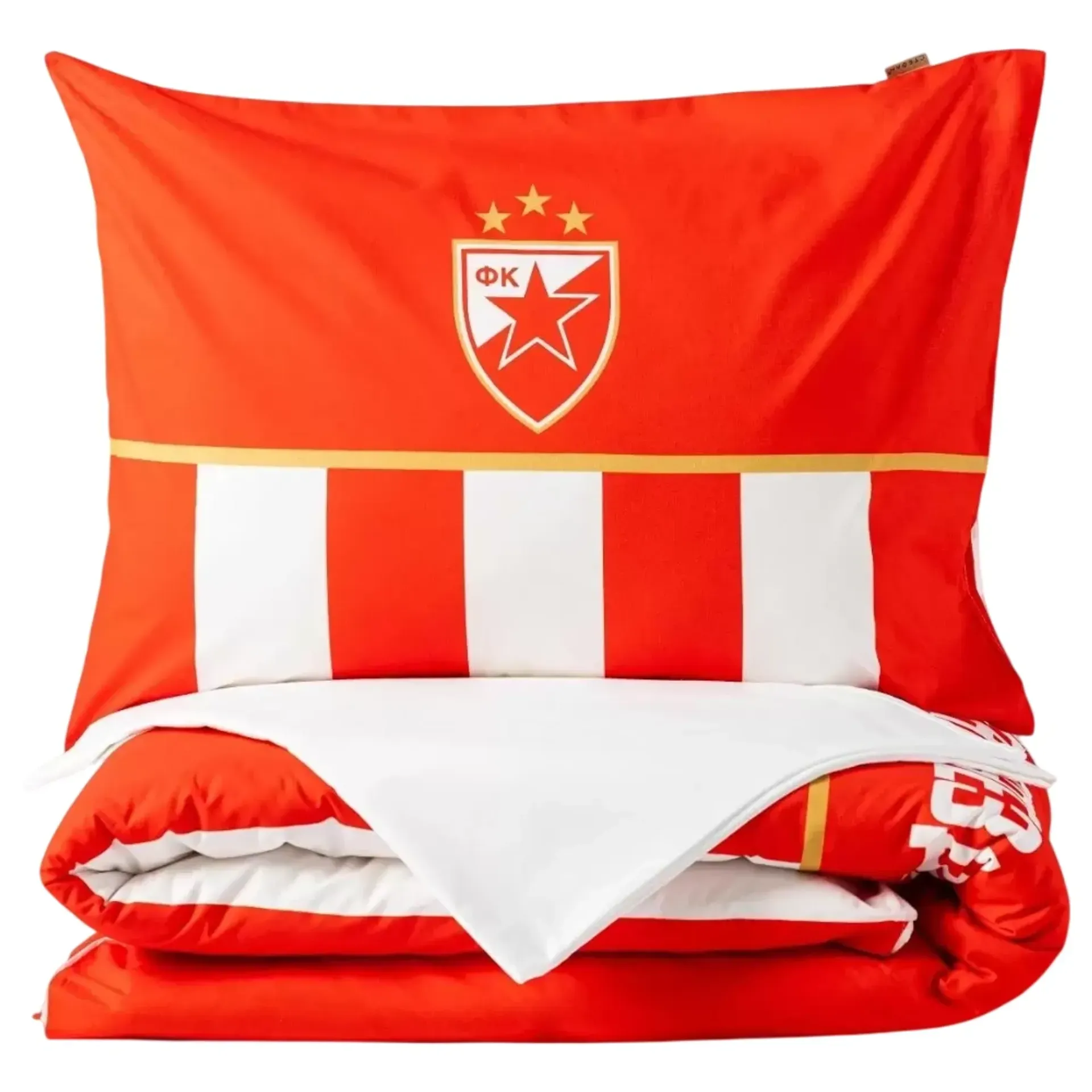 STEFAN 801-25 Crvena Zvezda Posteljina (navlake) za dečiji krevet 3u1 140x200
