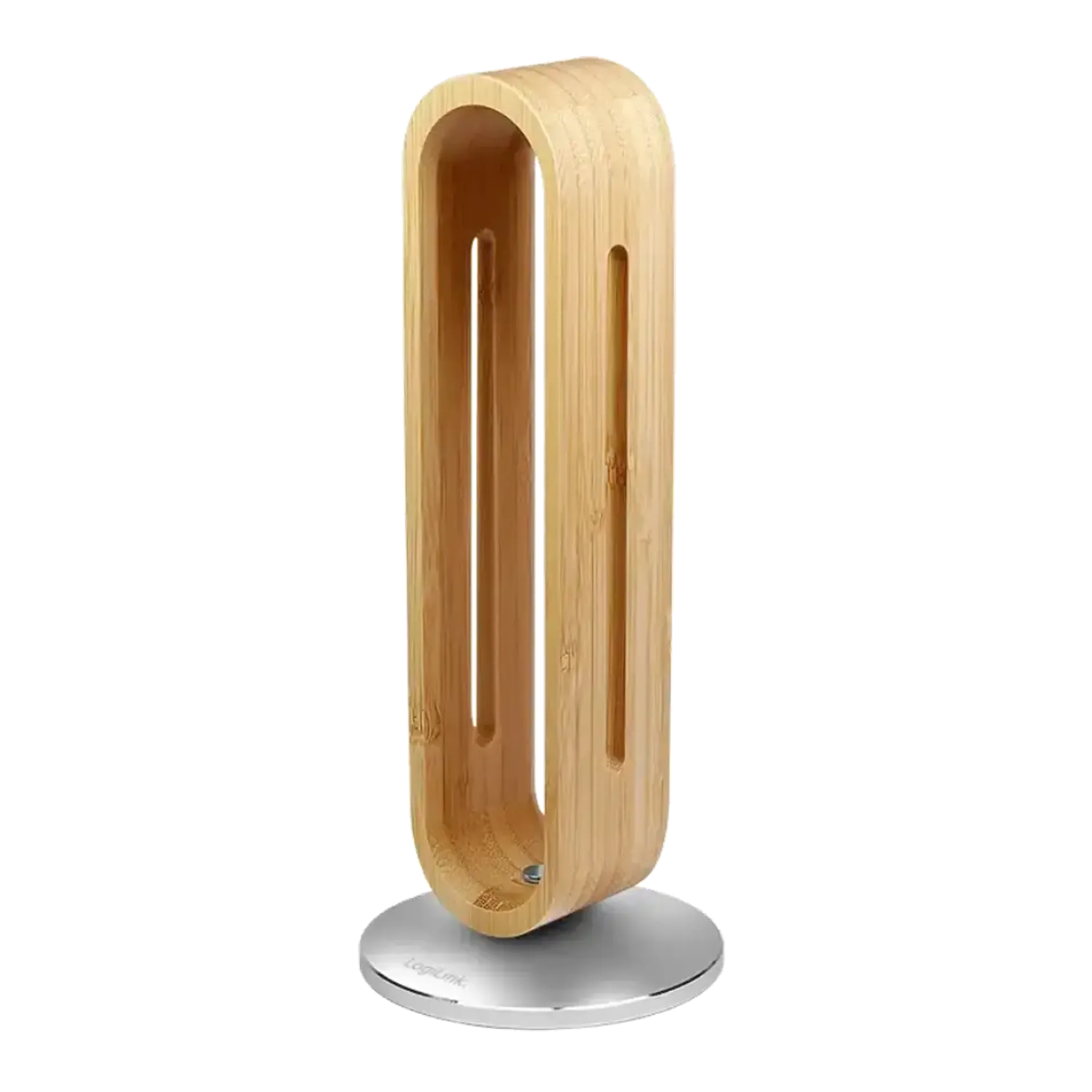 LOGILINK Bamboo Light Brown Stalak za slušalice