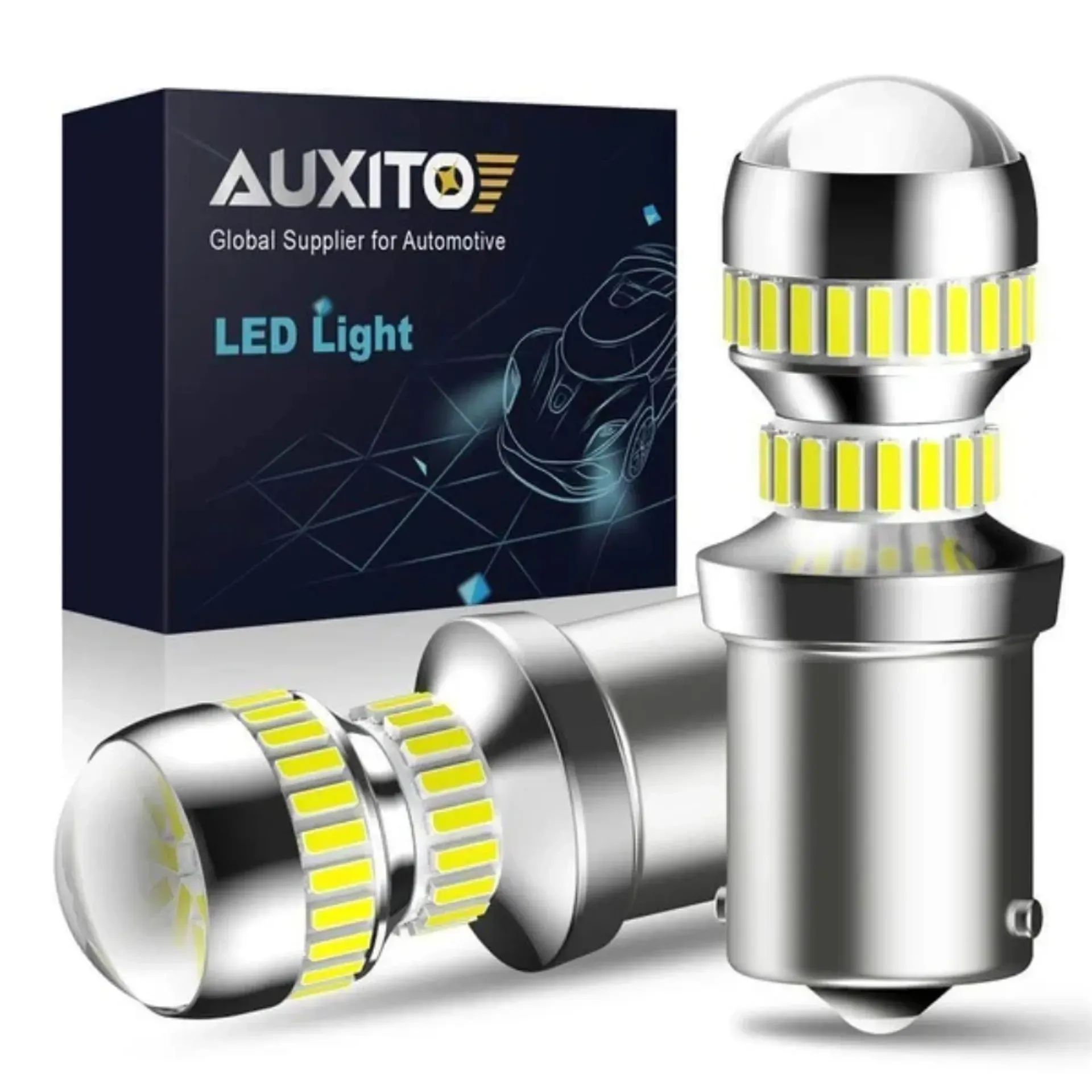 AUXITO BA15S LED sijalice P21W 6000K