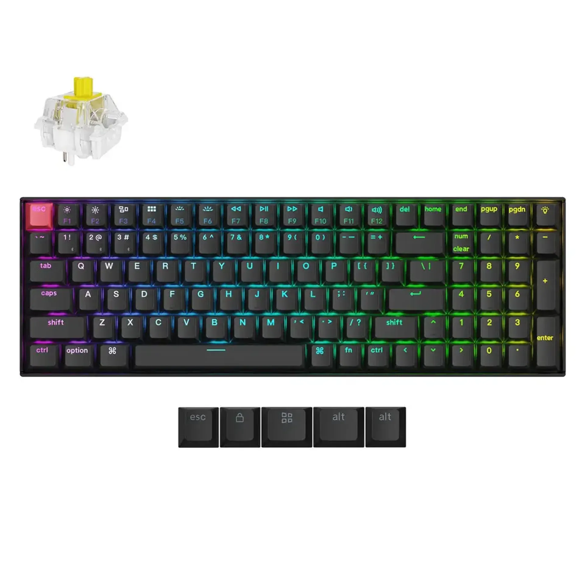 KEYCHRON K4X-B4 US Black Tastatura