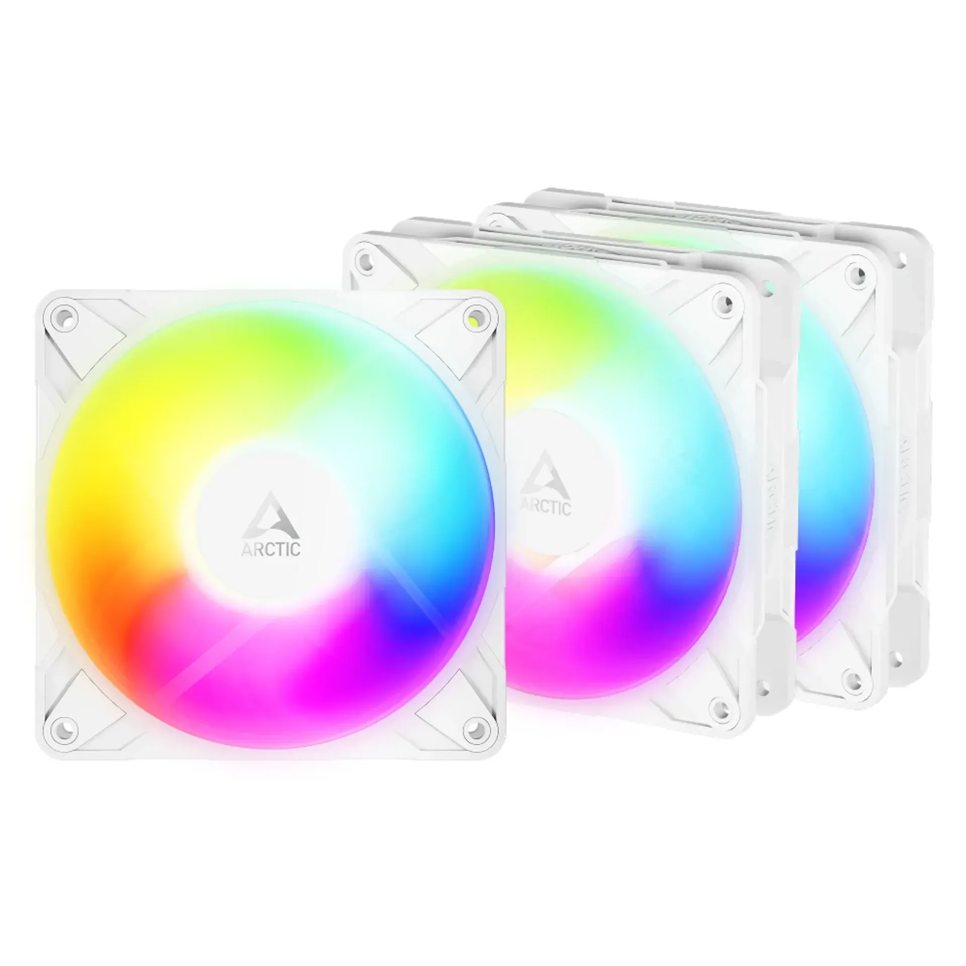 ARCTIC P12 Pro Reverse A-RGB White (3u1)