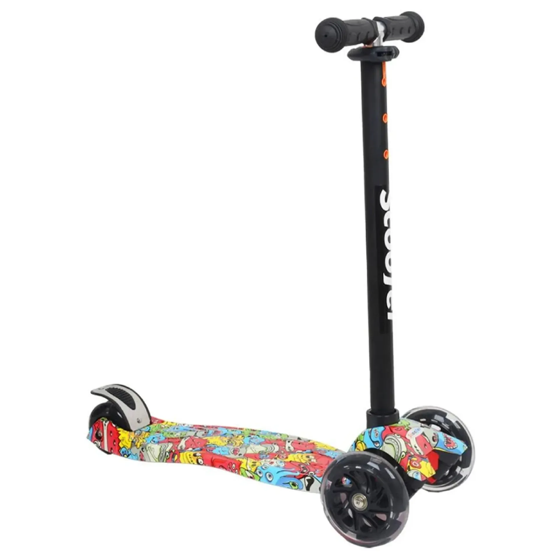 JUNGLE BABY Scooter Monsters Trotinet za decu