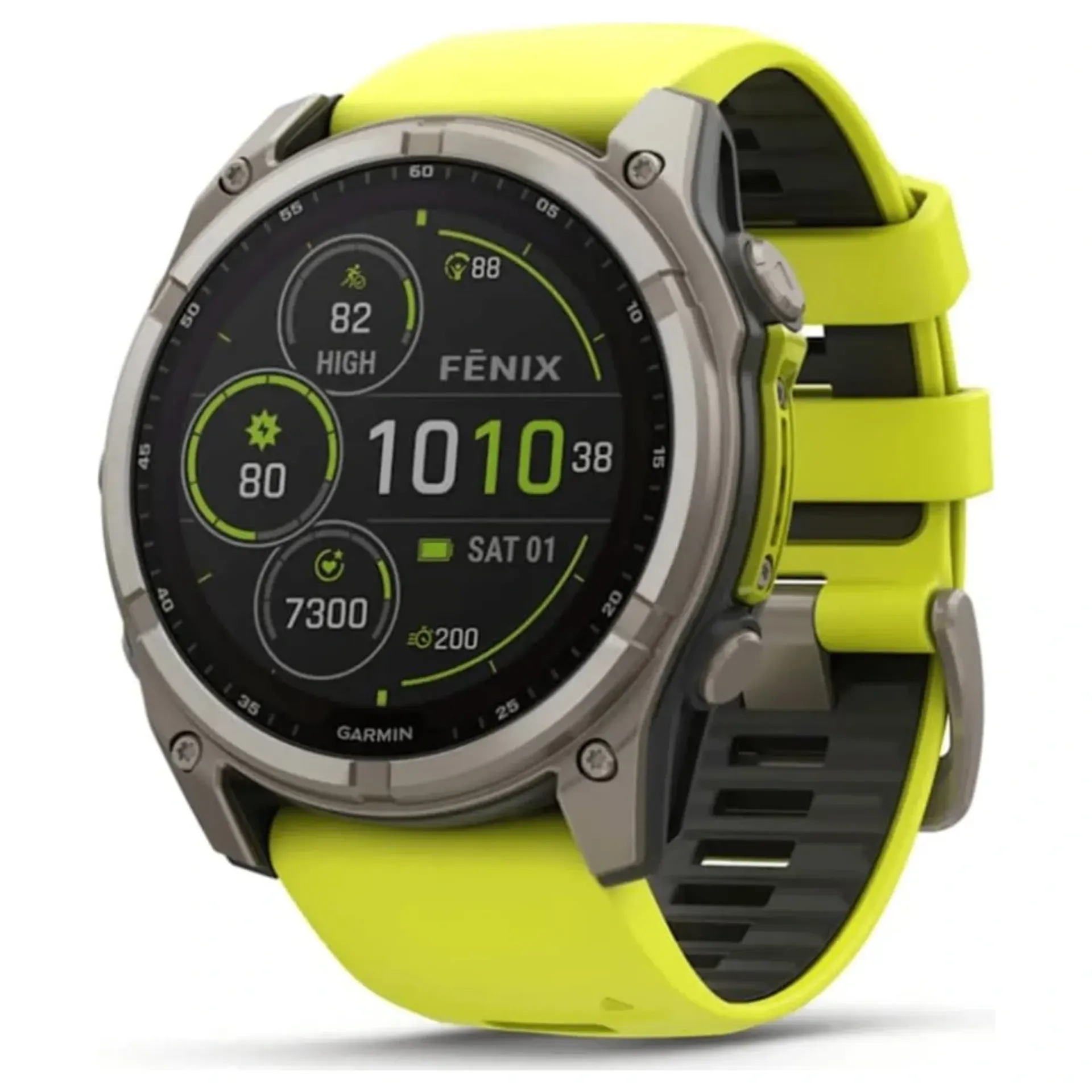 GARMIN Fenix 8 Solar 51mm Yellow