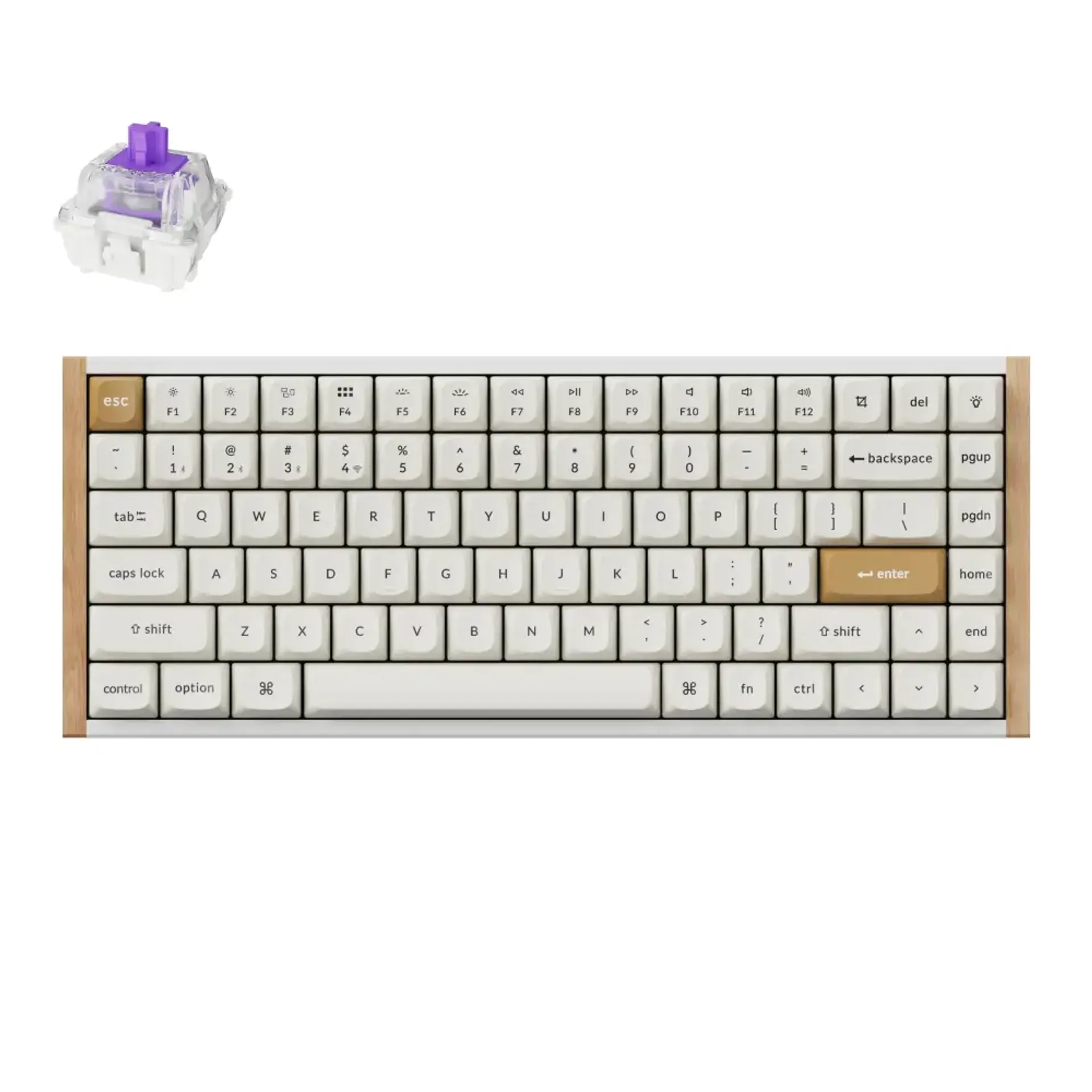 KEYCHRON K2H-Q1 K2 HE White