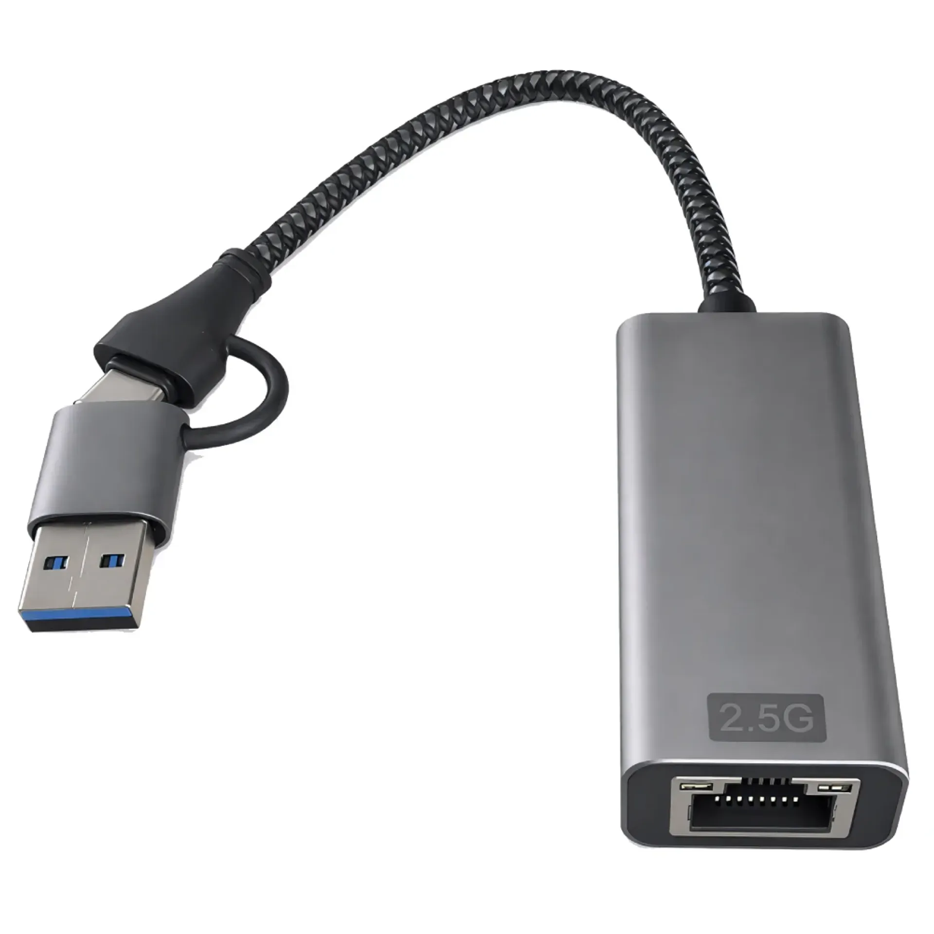 LINKOM USB-A + C na RJ-45 Mrežni adapter