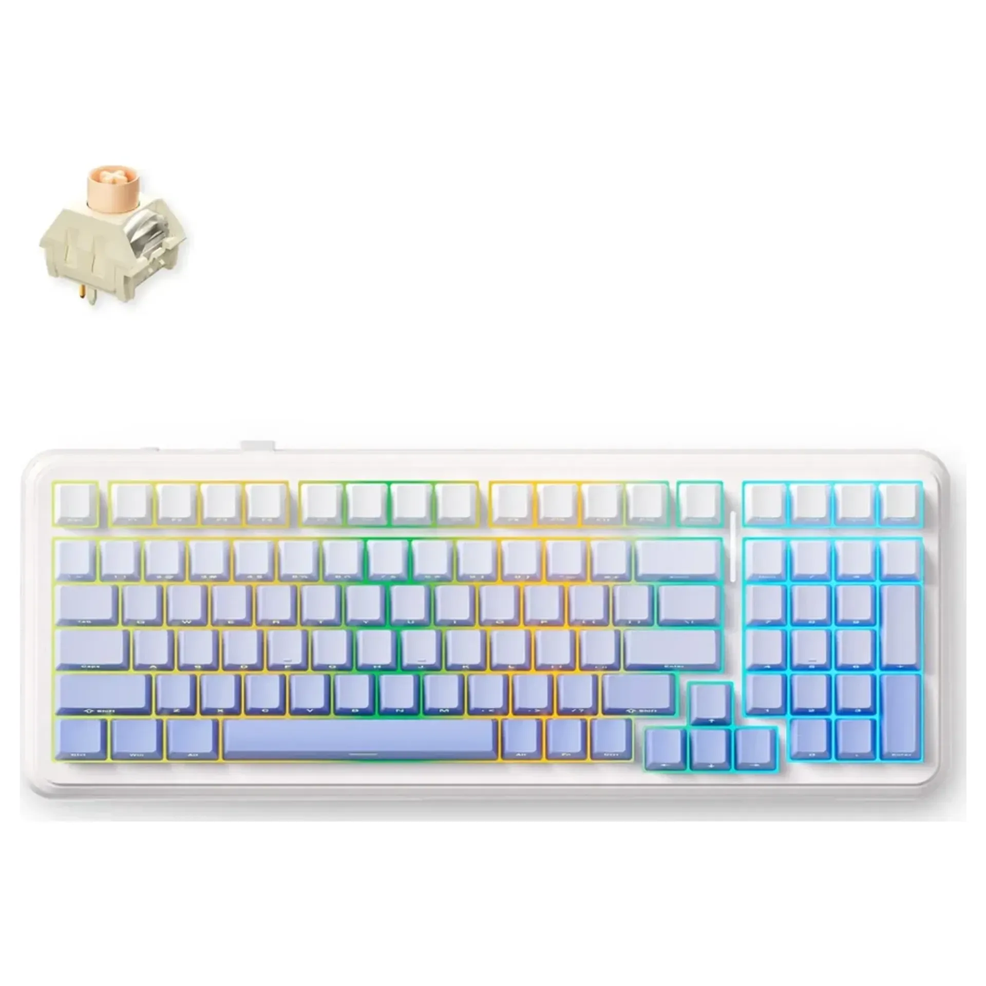 MCHOSE K99 V2 Glacier Gradient US Tastatura