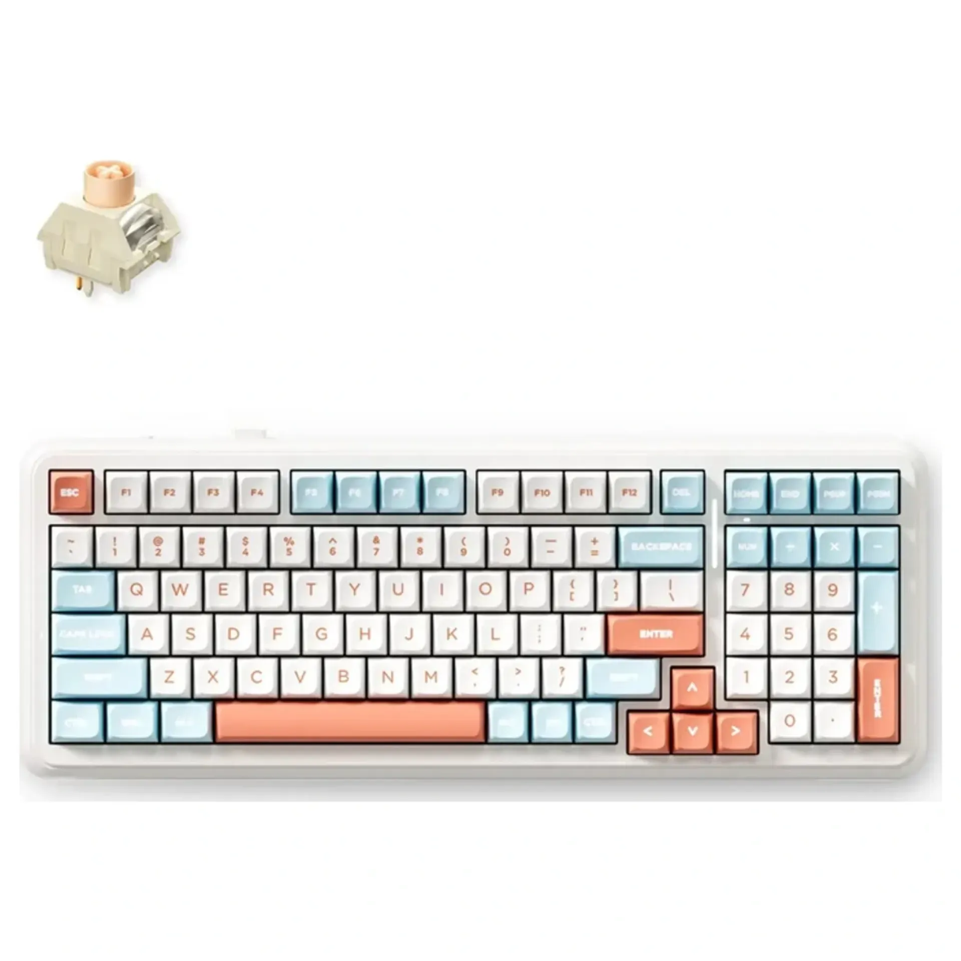 MCHOSE K99 V2 Horizon Orange US Tastatura