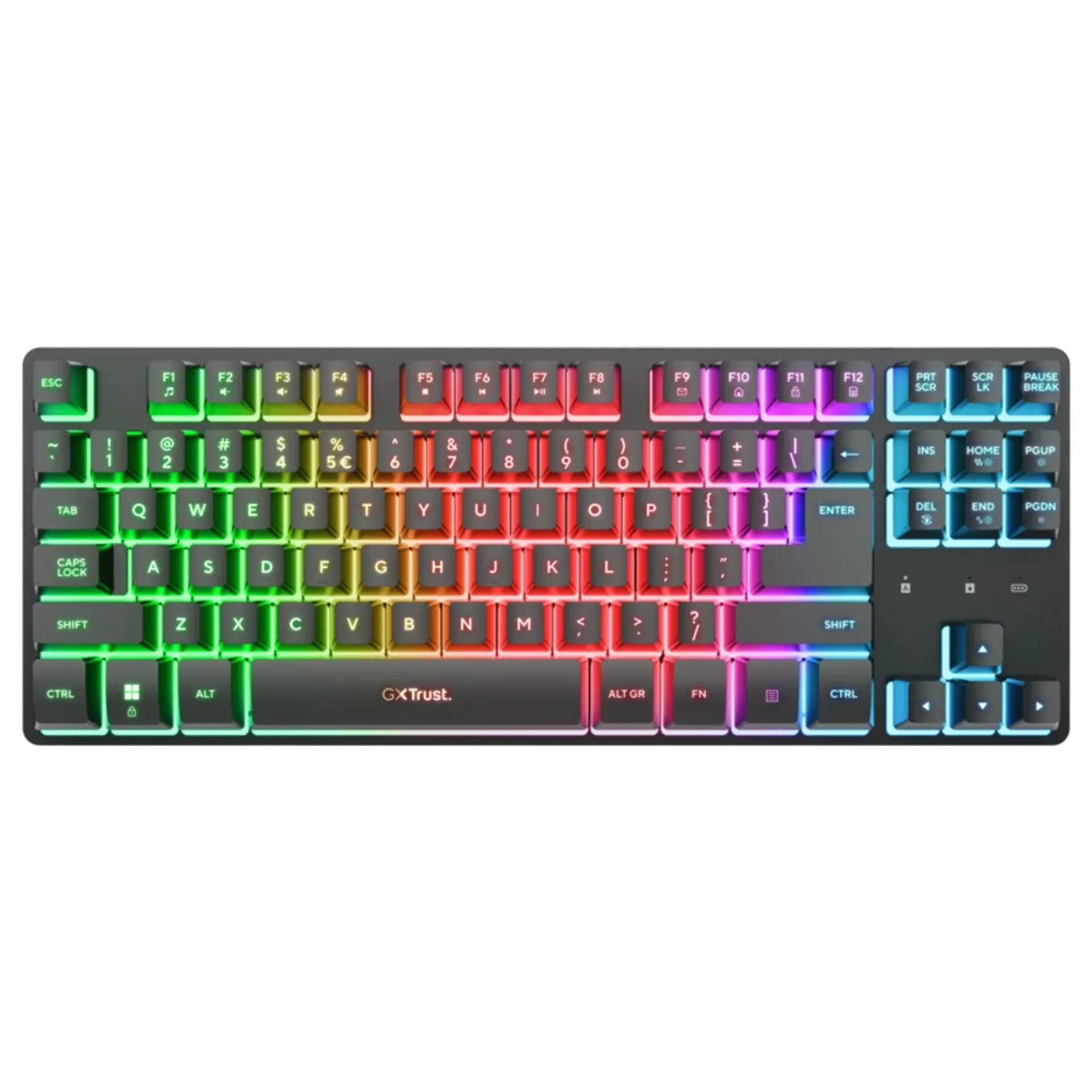 TRUST GXT 831 Thado TKL Black US Tastatura