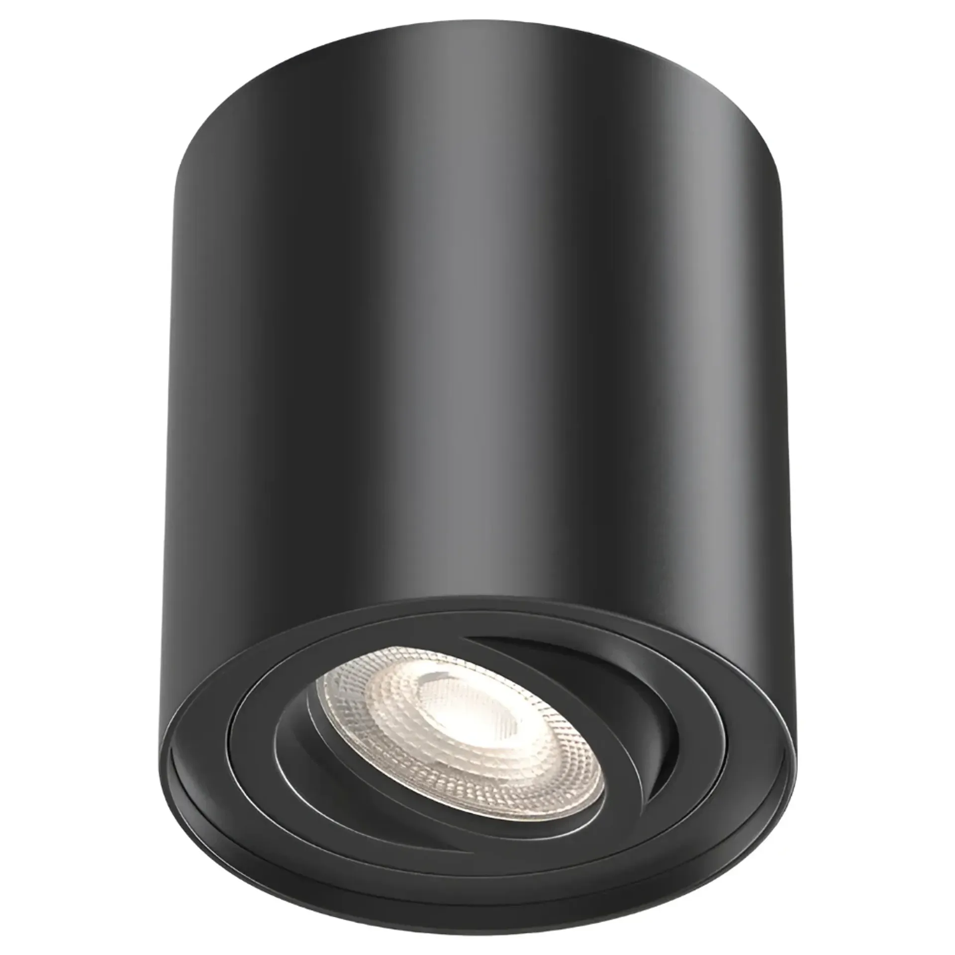 BRAYTRON BH04-00301 GU10 Nadgradni Spot Okrugli Crni