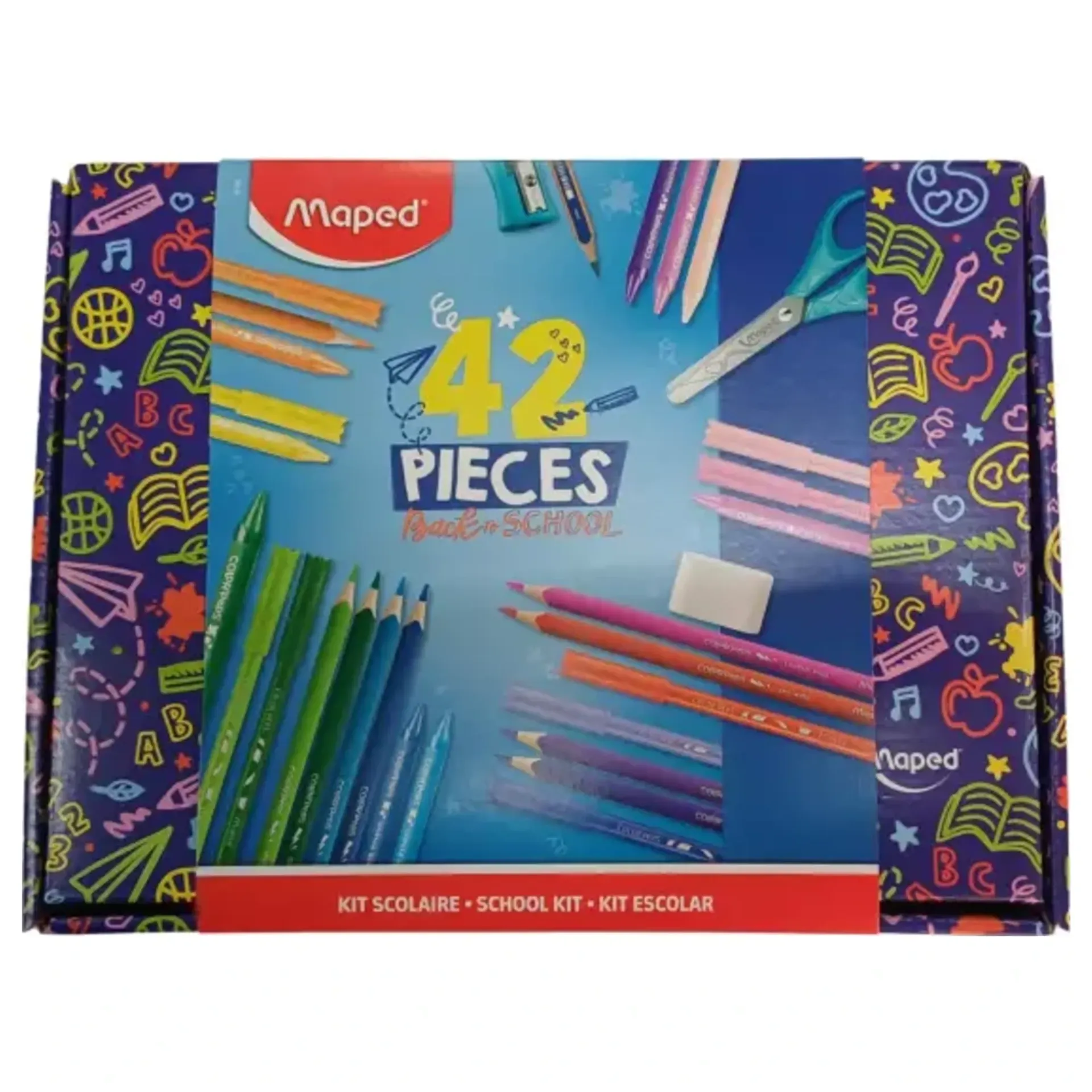 MAPED Školski set 42 elementa