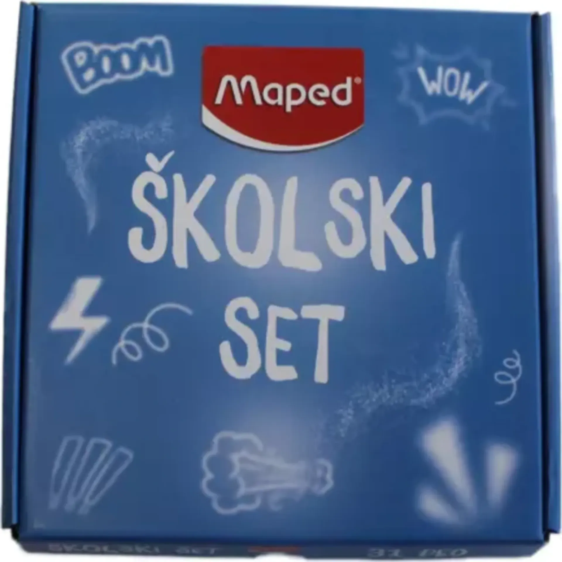 MAPED Supermen Školski set