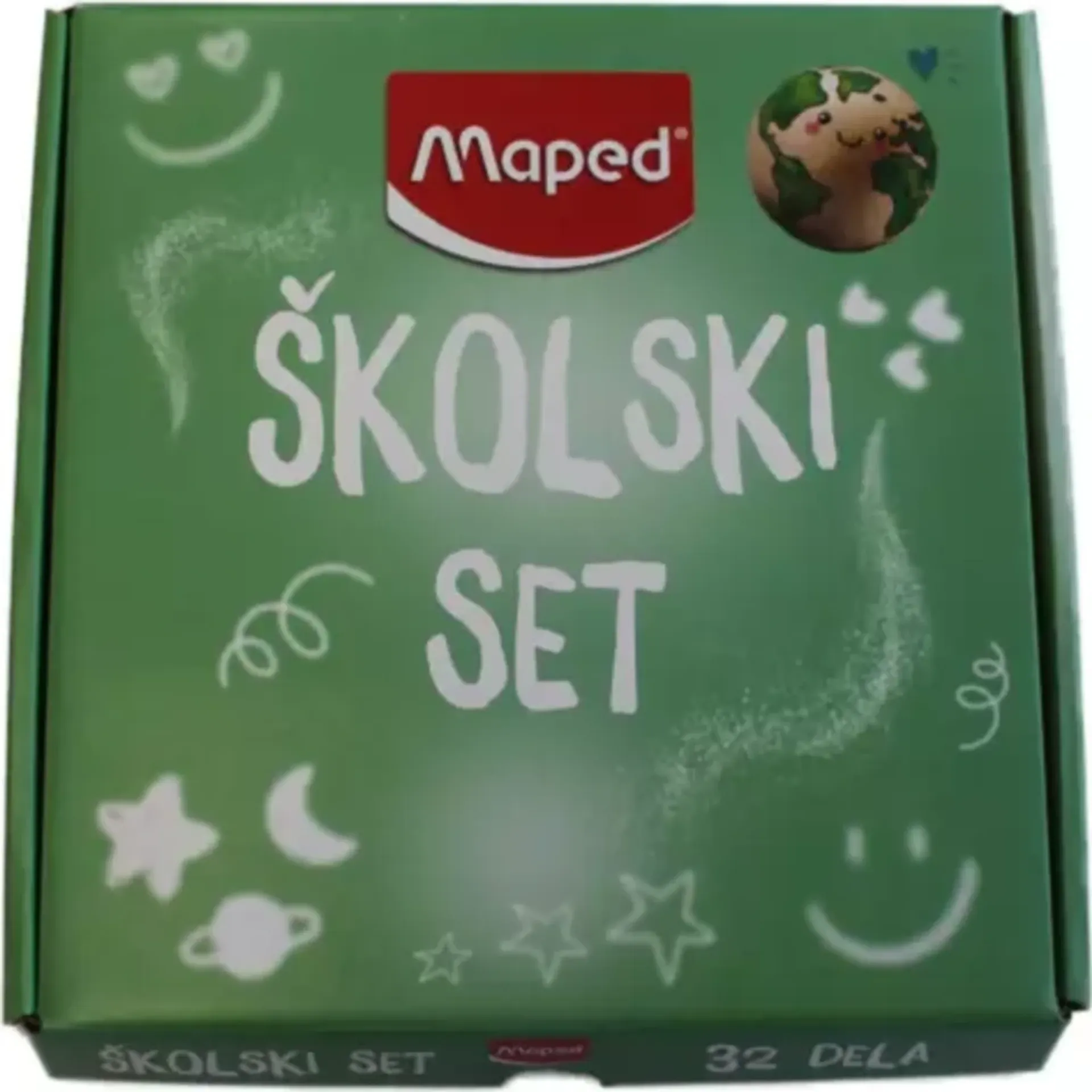 MAPED Smiling planet Školski set