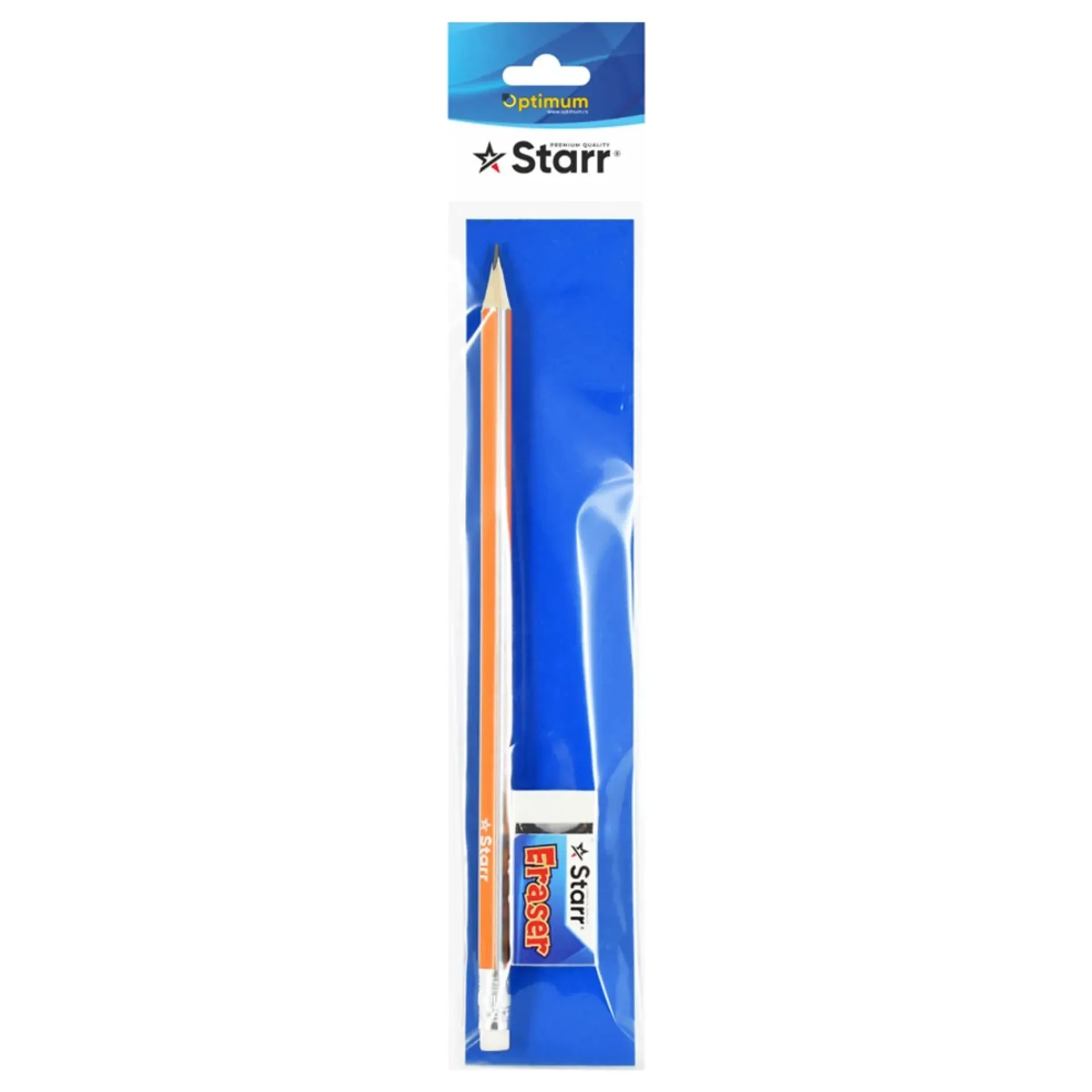 OPTIMUM Starr BTS Set grafitna olovka + gumica