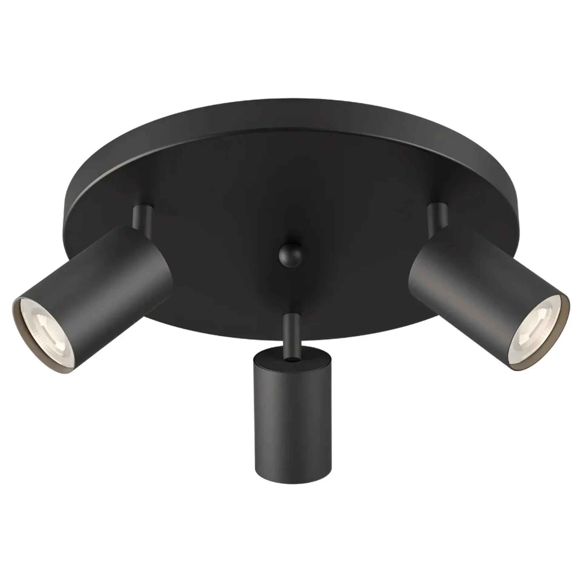 BRAYTRON BH04-00881 GU10 Nadgradni Trostruki Okrugli Crni