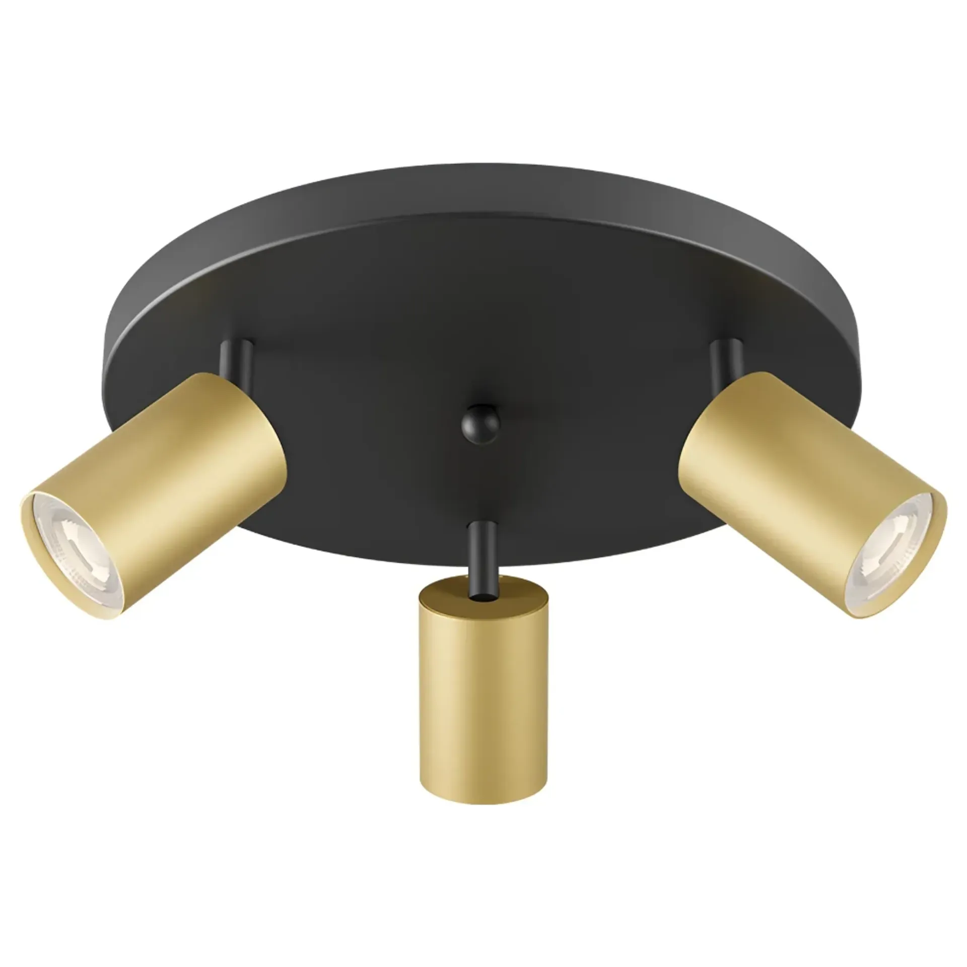 BRAYTRON BH04-00886  GU10 Nadgradni Trostruki Okrugli Zlatni