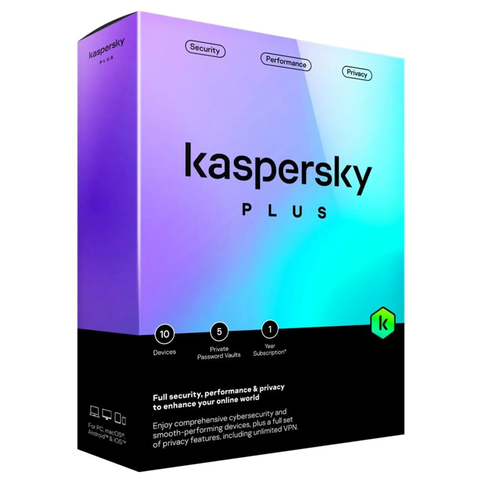 KASPERSKY Plus 1 licenca 1 godina Retail Box