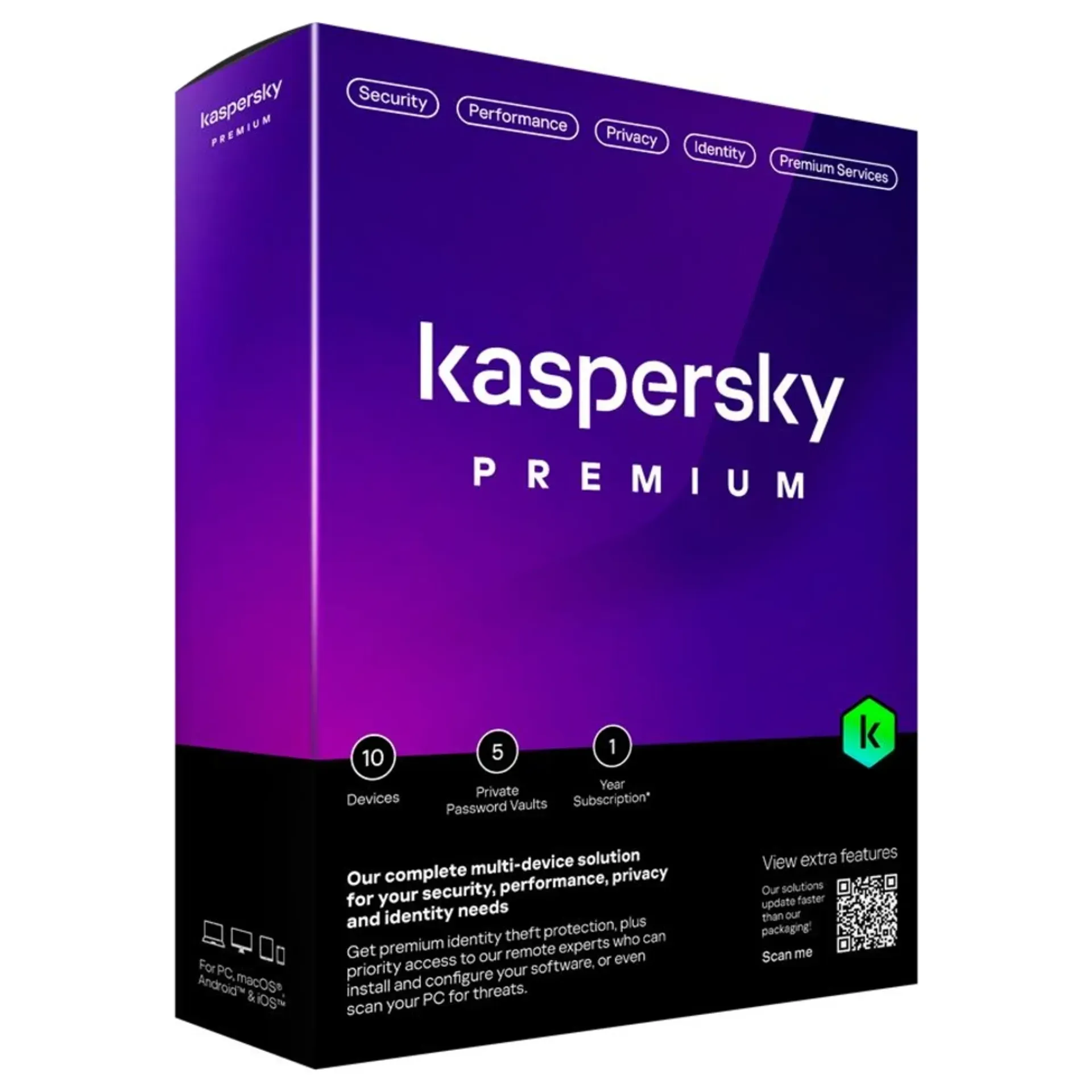 KASPERSKY Premium 1 licenca 1 godina Retail Box