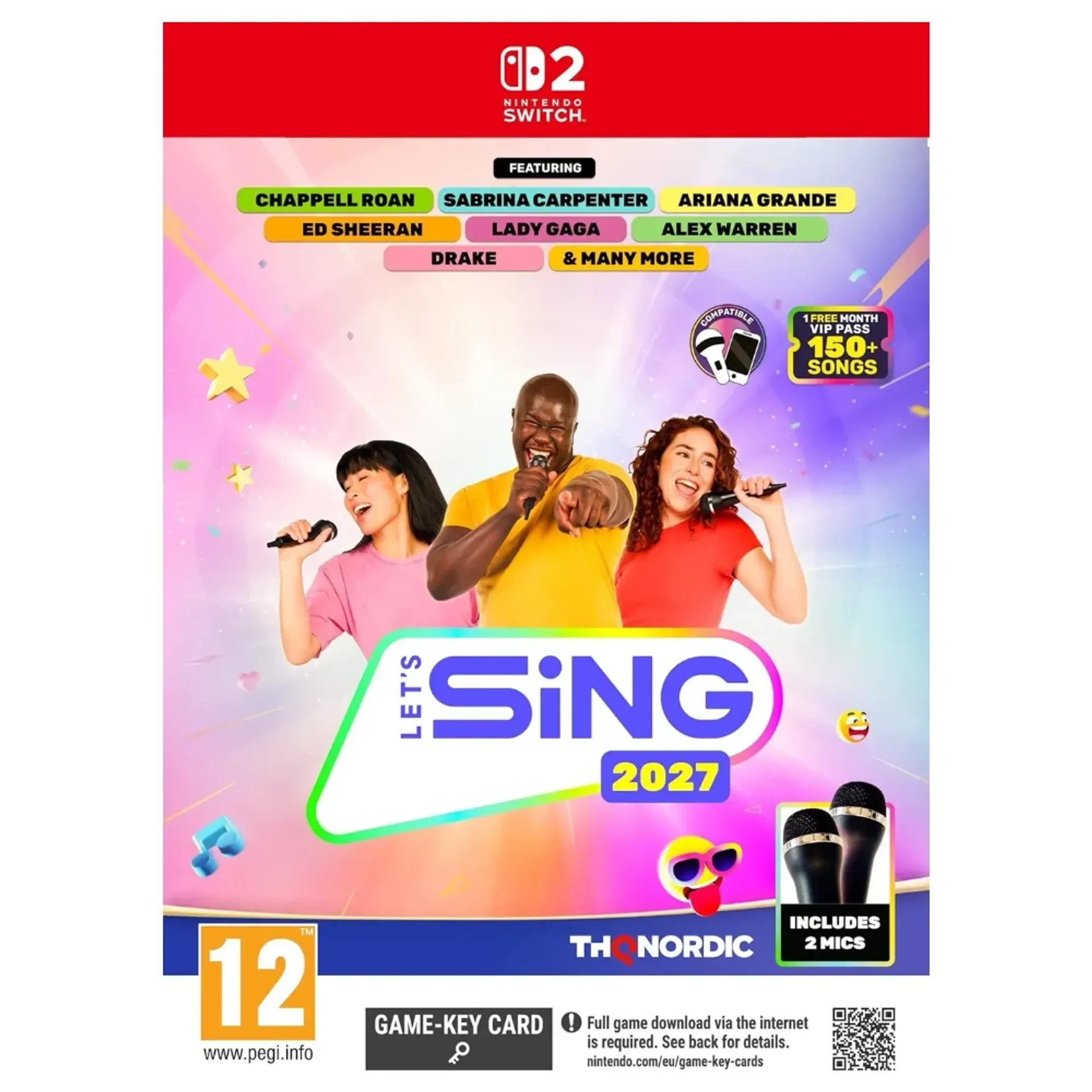 SWITCH 2 Let's Sing 2027 - 2 Mic Bundle