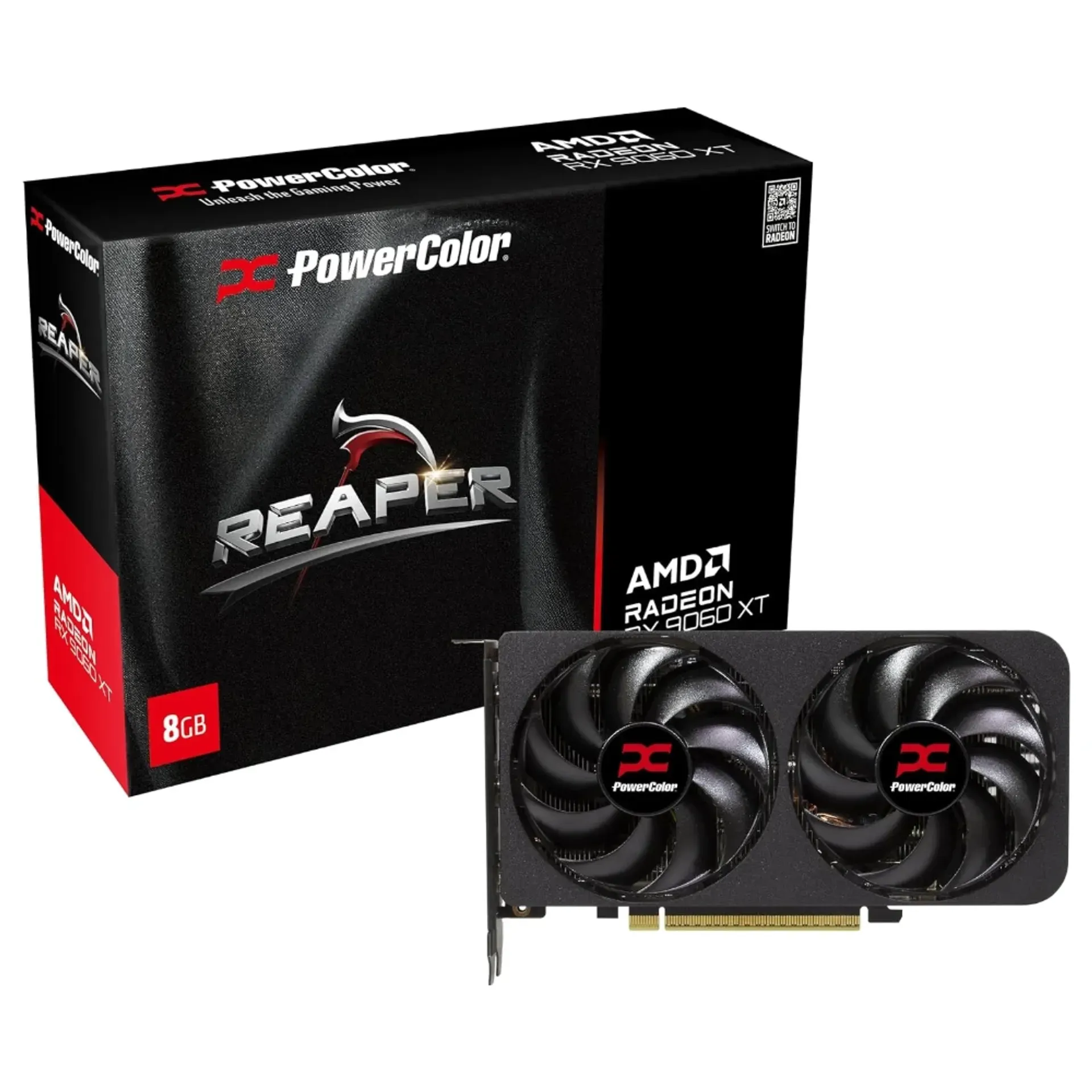 POWERCOLOR Reaper AMD Radeon RX 9060 XT 8GB GDDR6