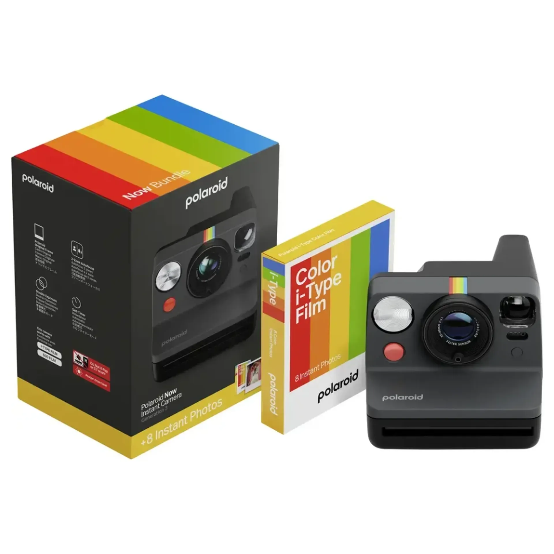 POLAROID Now Generation 3 Black Digitalni fotoaparat i film