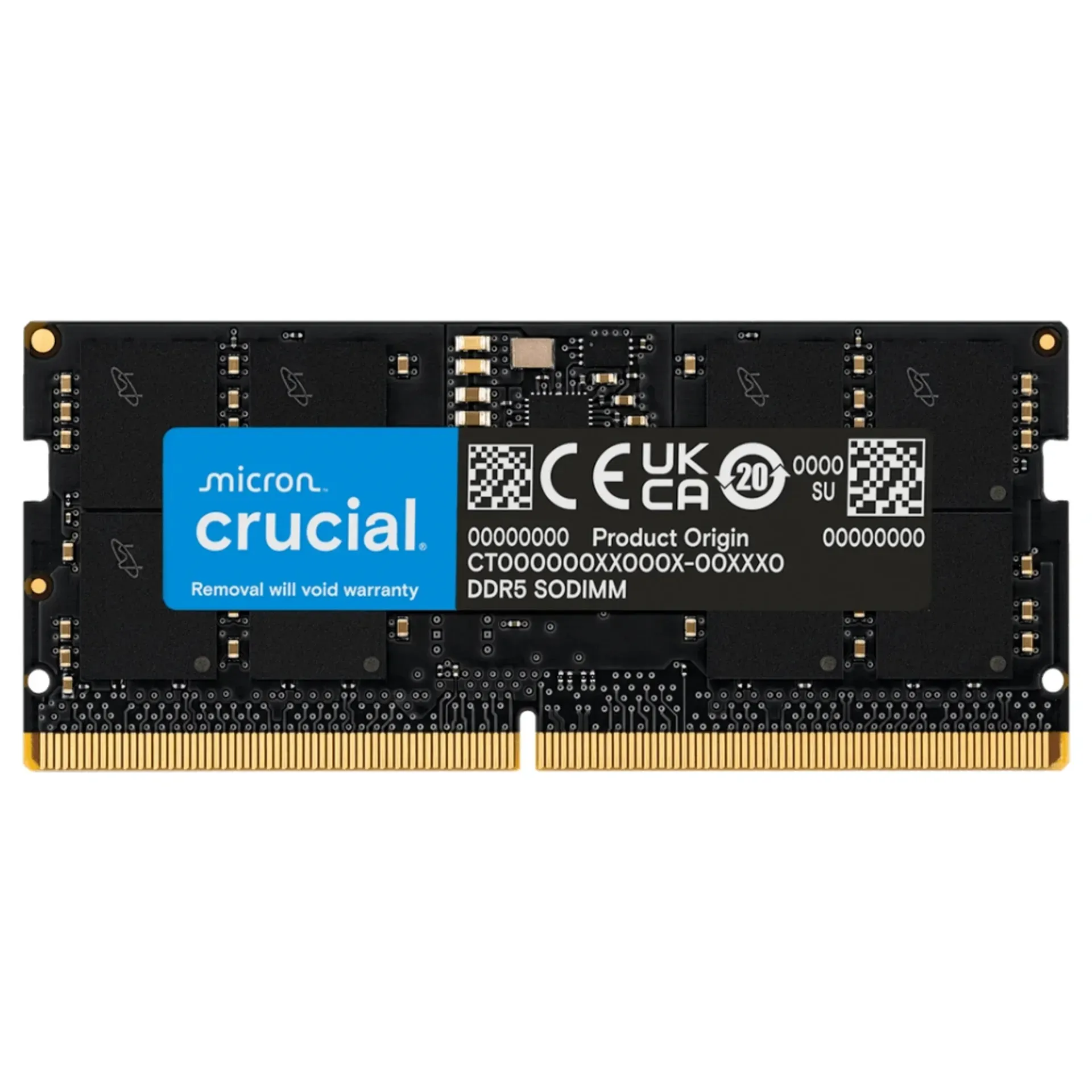CRUCIAL 8GB 5600MHz DDR5 SO-DIMM CL 46