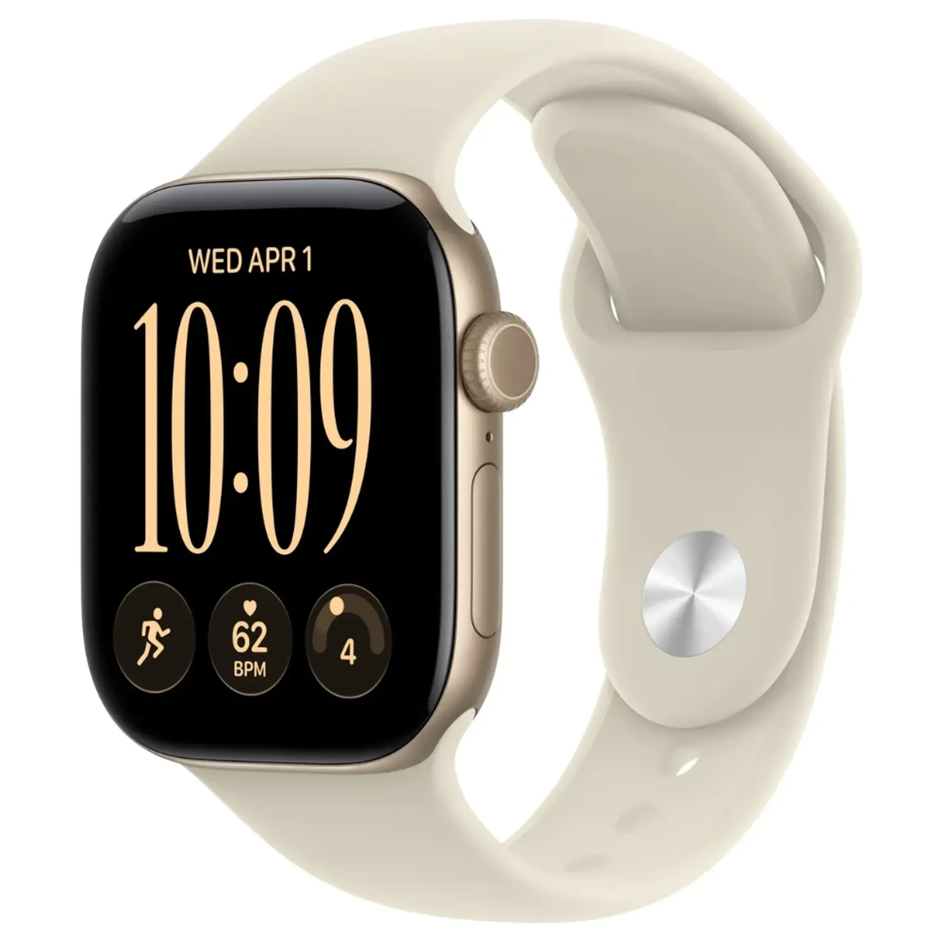 APPLE Watch Series 12 GPS 42 mm S/M Gold Sand Aluminium MJED4WF/A
