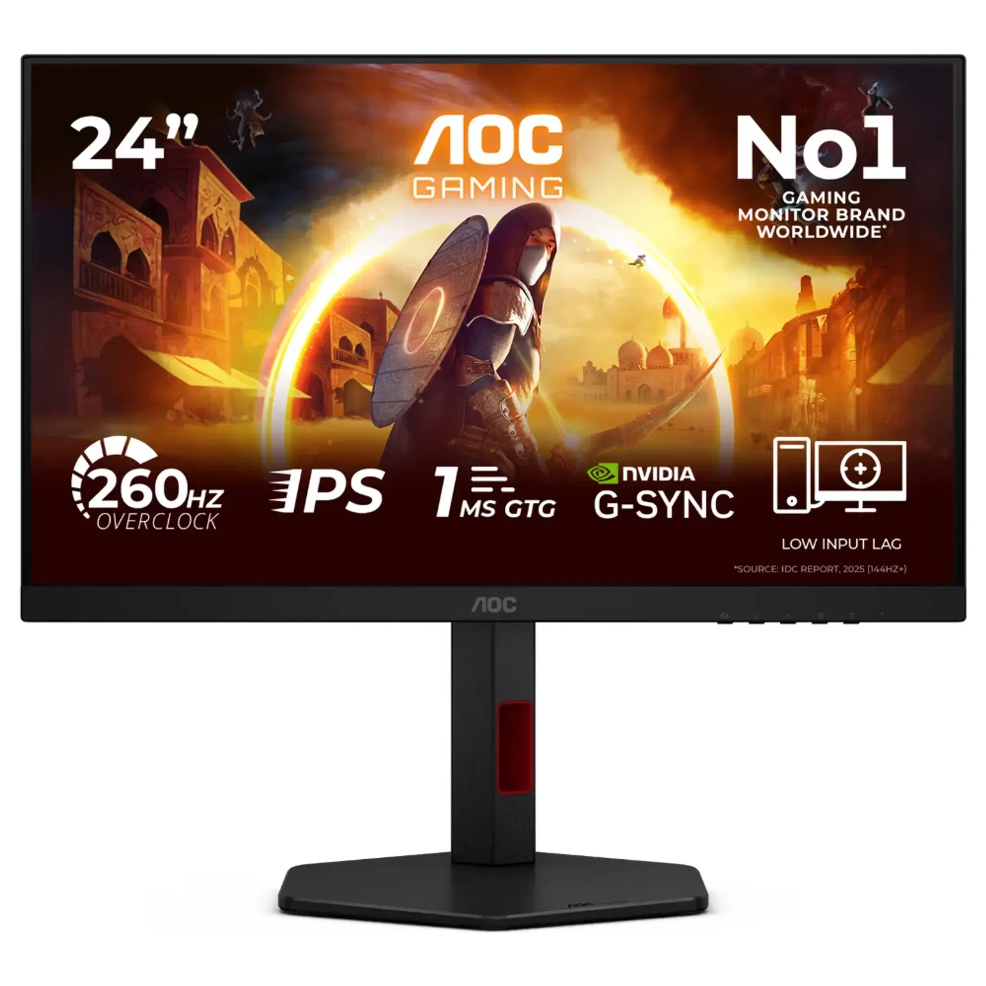 AOC 23.8" IPS 24G4ZR Monitor