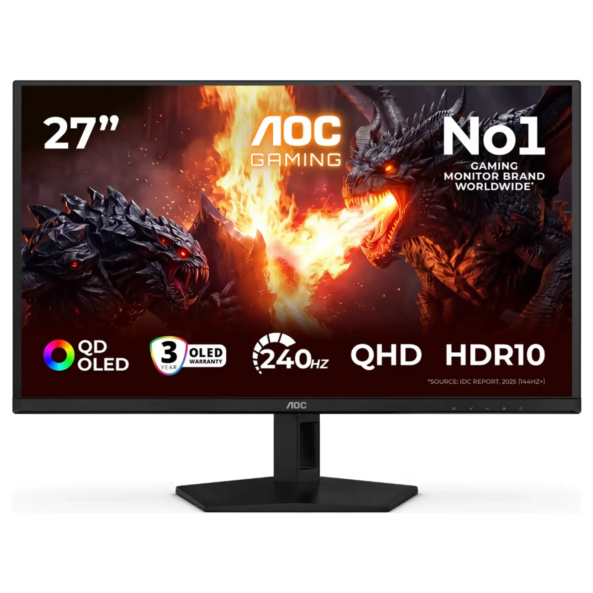 AOC 27" QD-OLED Q27G41ZDF Monitor