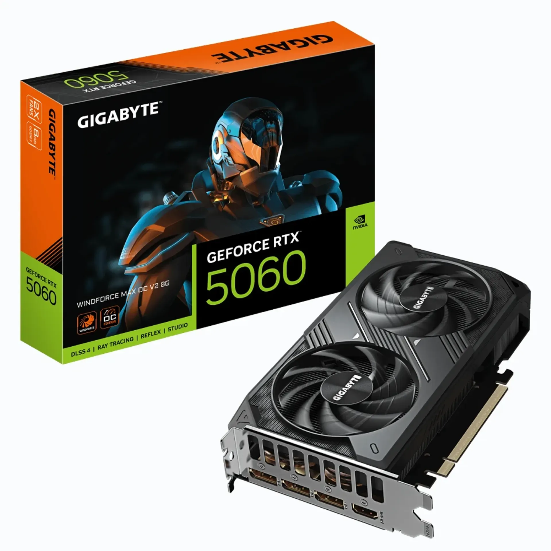 GIGABYTE GeForce RTX 5060 WINDFORCE MAX OC V2 8GB
