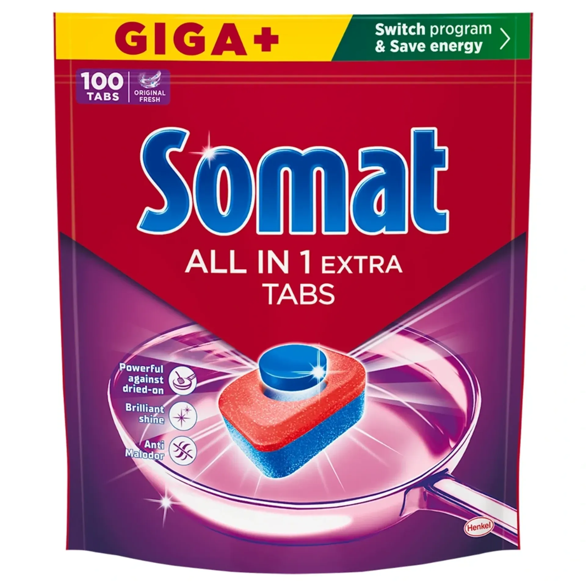 SOMAT All In One Extra Tablete za pranje posuđa 100 komada
