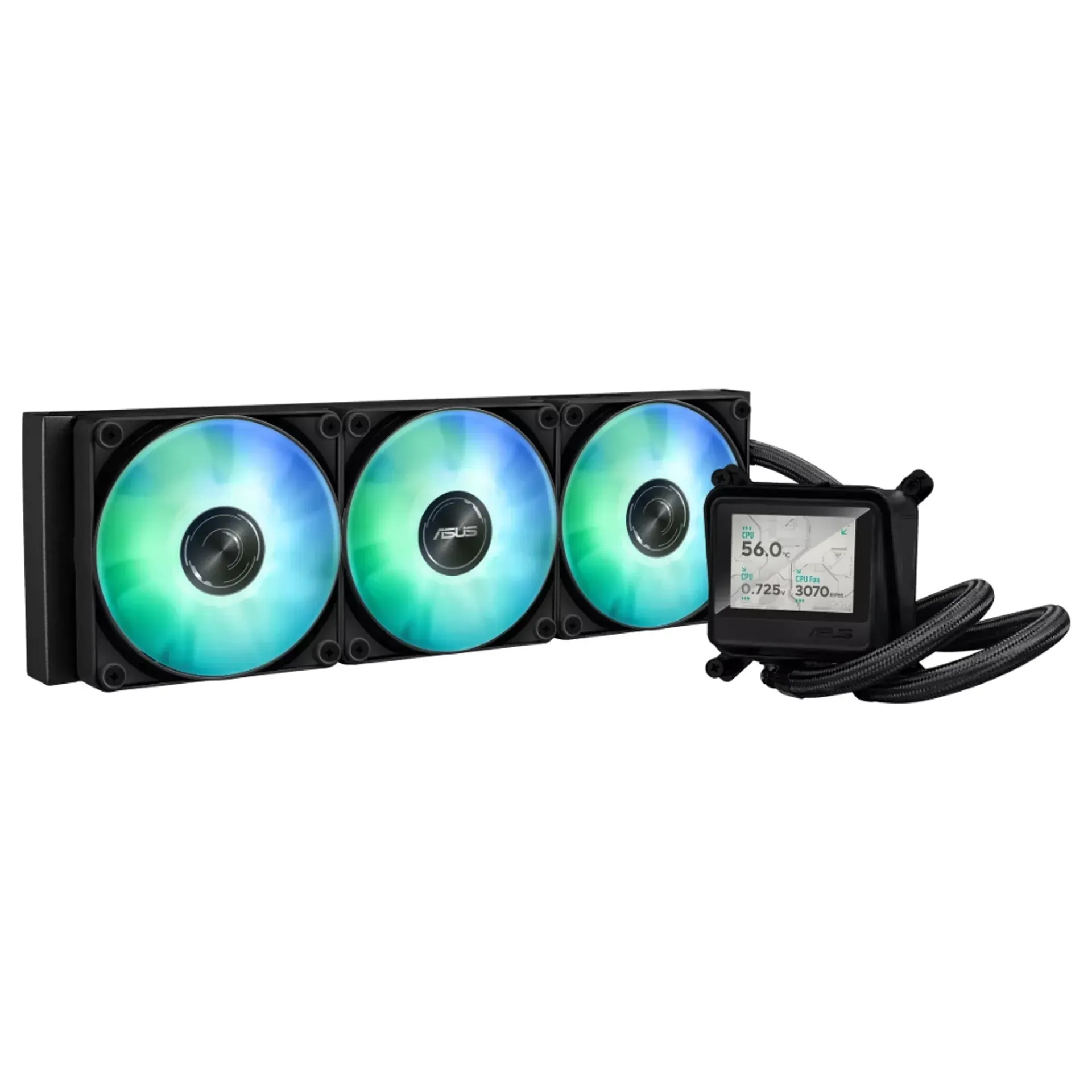 ASUS MAX Gaming LC 360 ARGB LCD Black