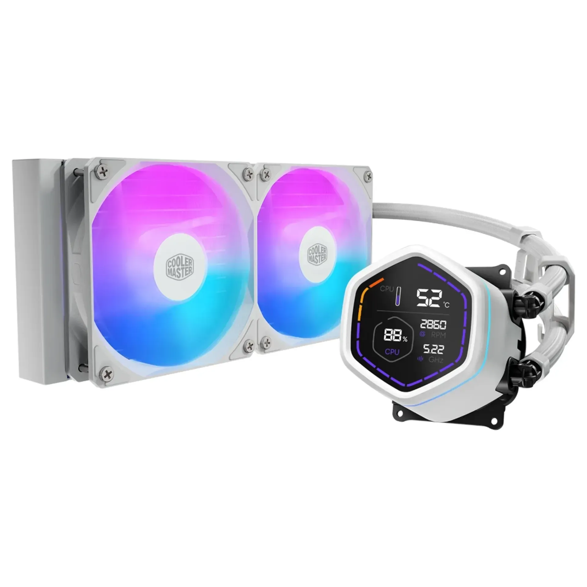 COOLER MASTER MasterLiquid CoreNex Digital 240 White