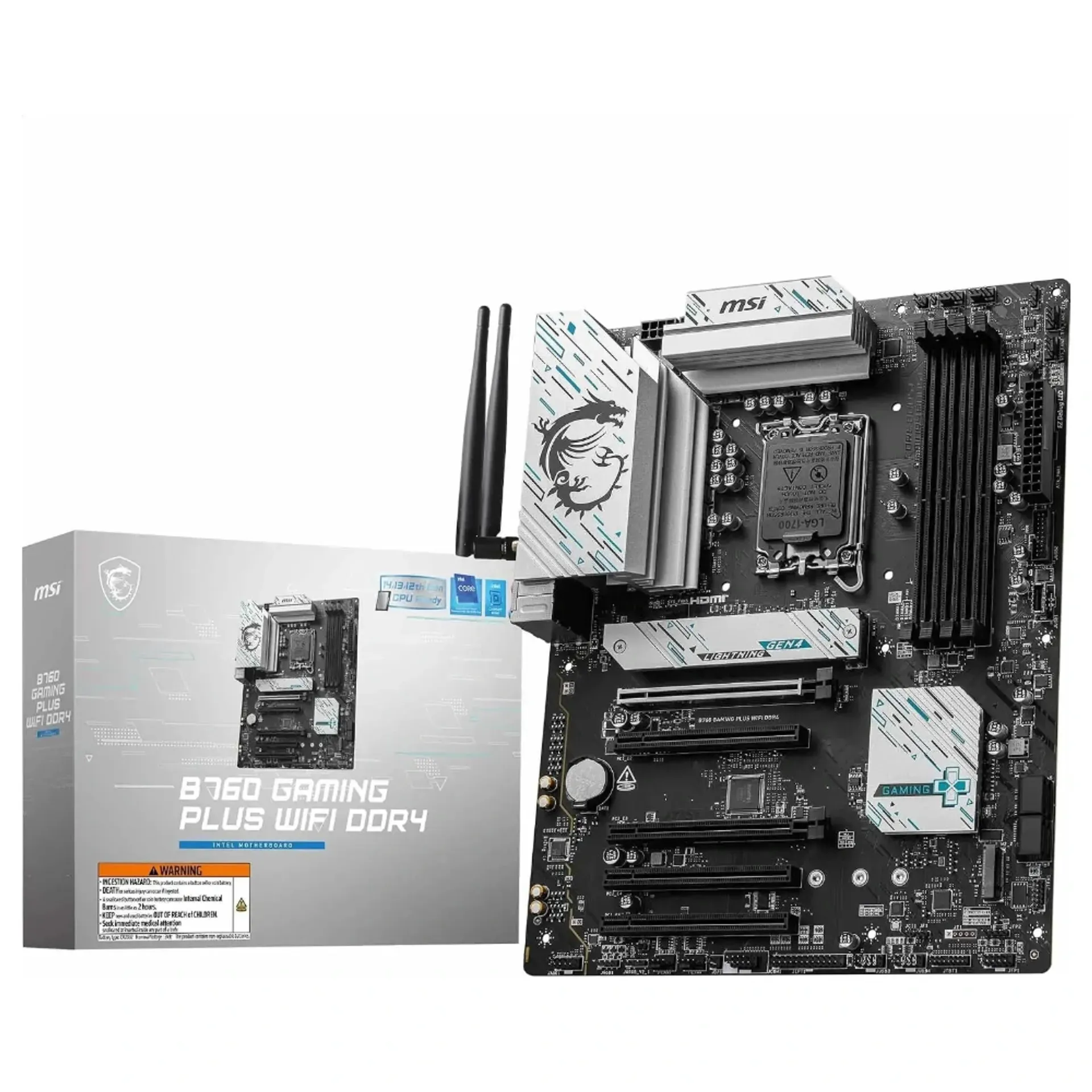 MSI B760 GAMING PLUS WIFI DDR4