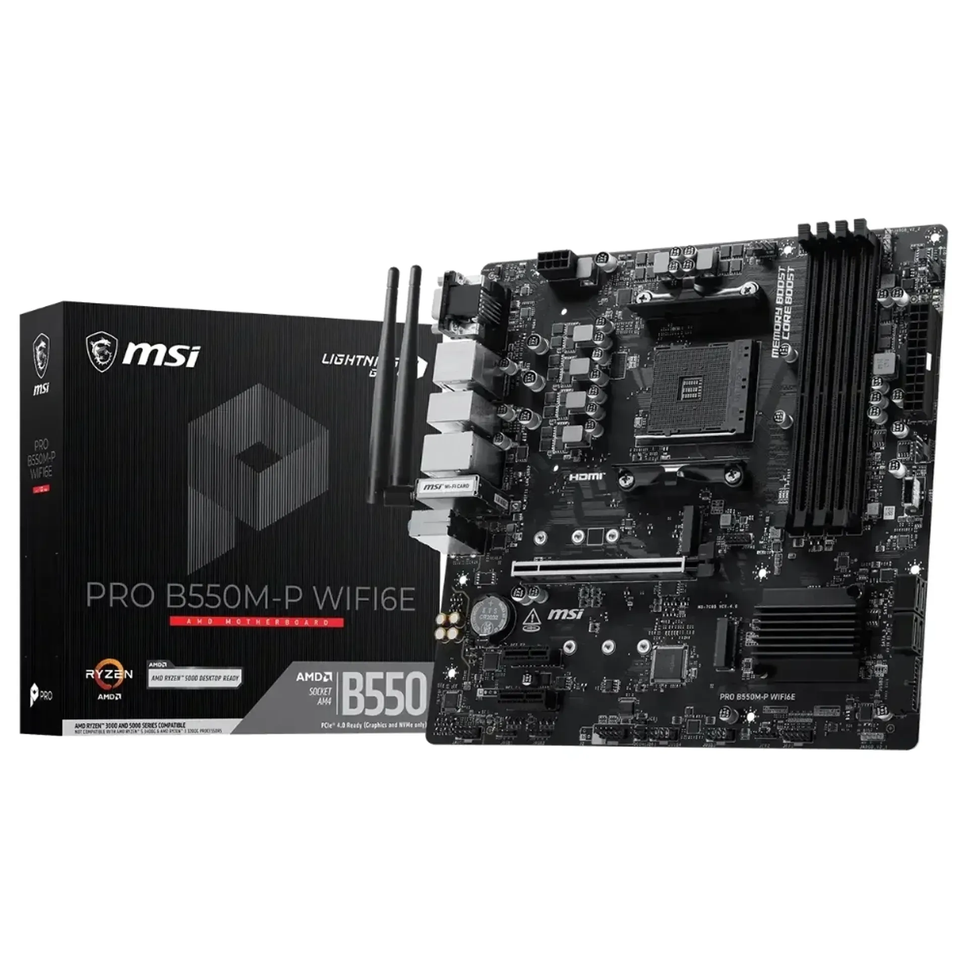 MSI PRO B550M-P WIFI6E