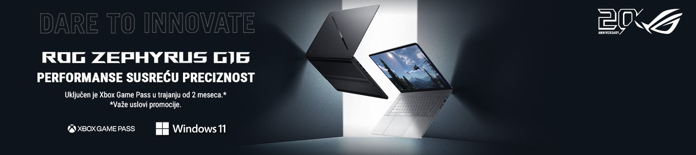 XBOX Game Pass uz ASUS ROG laptopove sa Windows 11 OS