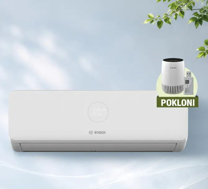 Bosch inverter klima + pokloni